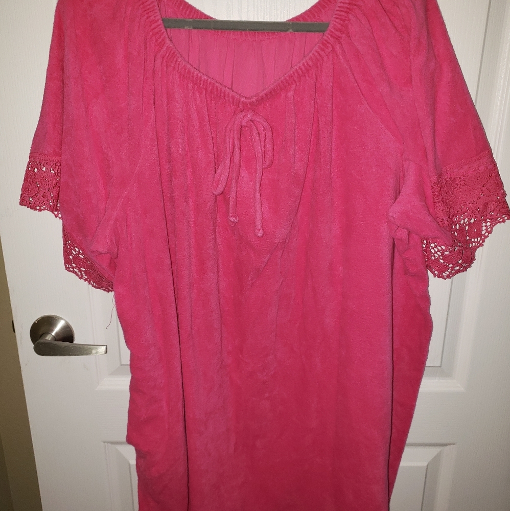 Plus sized 2x swimsuit cover